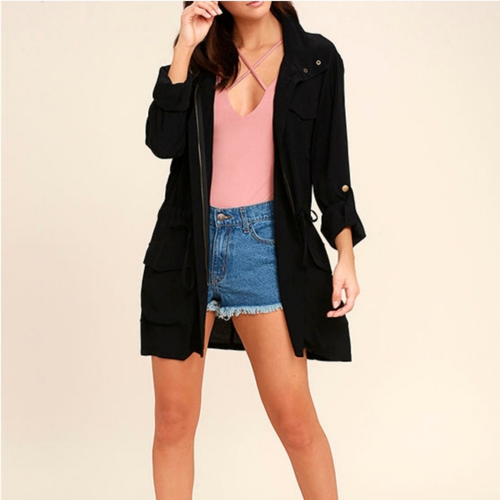 Lulus black jacket size Small